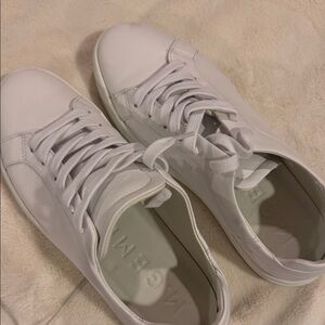 White Leather Sneakers